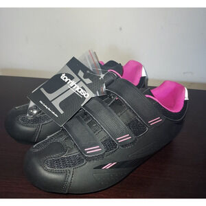 Tommaso Women's Cycling Shoes 37 (sz 7)Pista 100 SPD & Fit Peloton Bikes Black